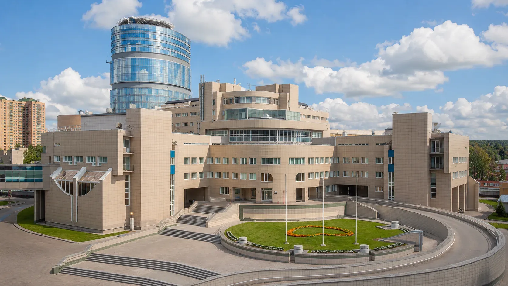 Панорама главного клинического комплекса